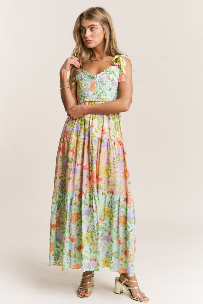 Garden Dream Maxi Clothing Peacocks & Pearls   