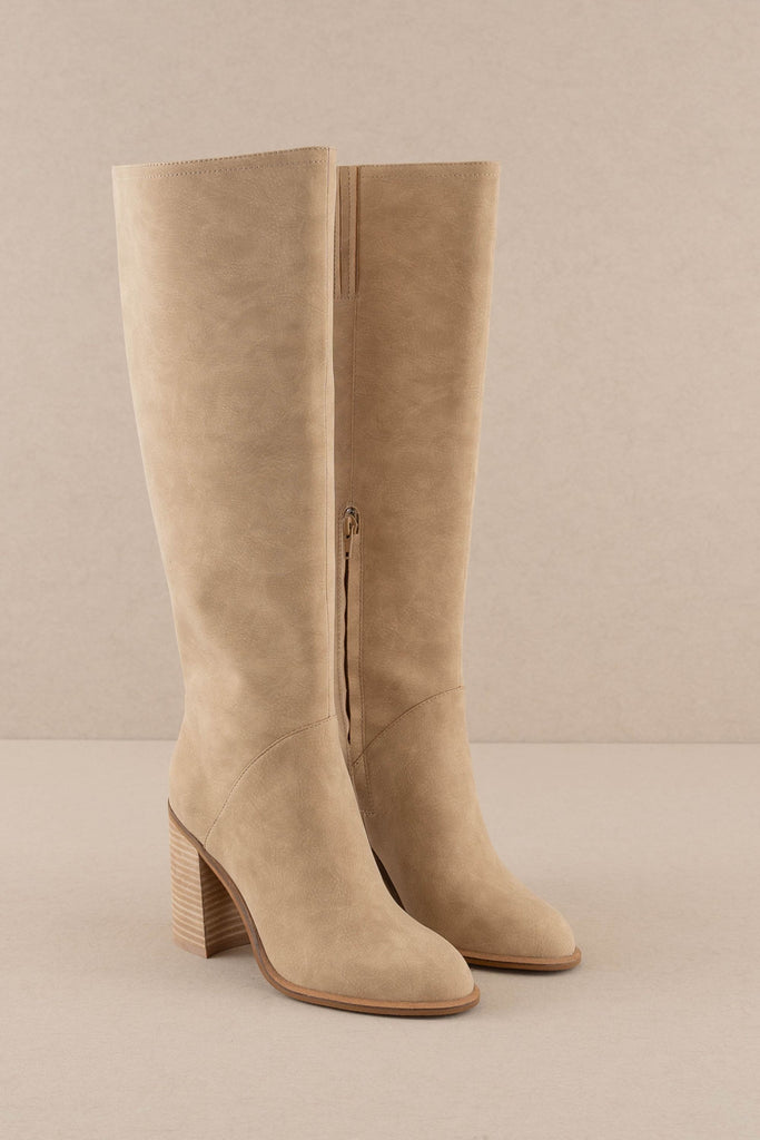 The Shiloh Boot Shoes Peacocks & Pearls Khaki 6 