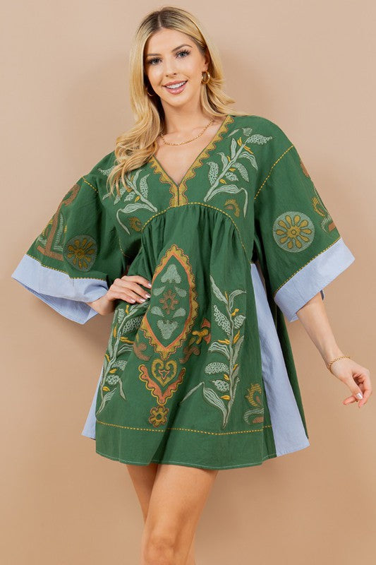 Boho Vibes Mini Clothing Peacocks & Pearls   