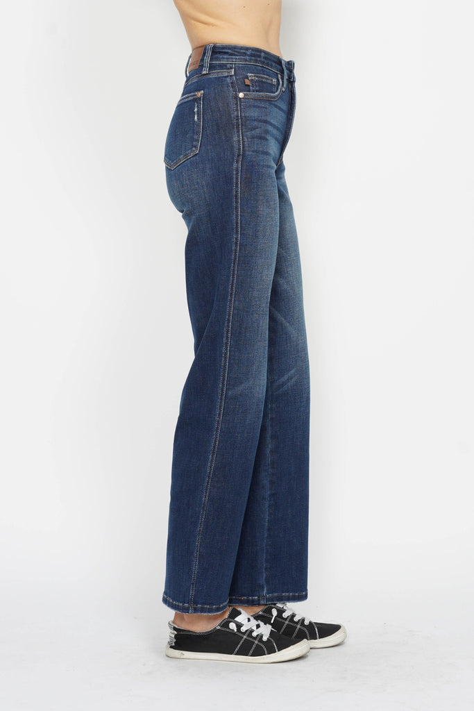 Tummy Control Classic Straight Jean Clothing Judy Blue   