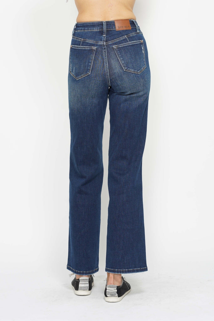 Tummy Control Classic Straight Jean Clothing Judy Blue   