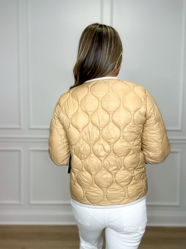 Fall Y'all Quilted Jacket Clothing Peacocks & Pearls   