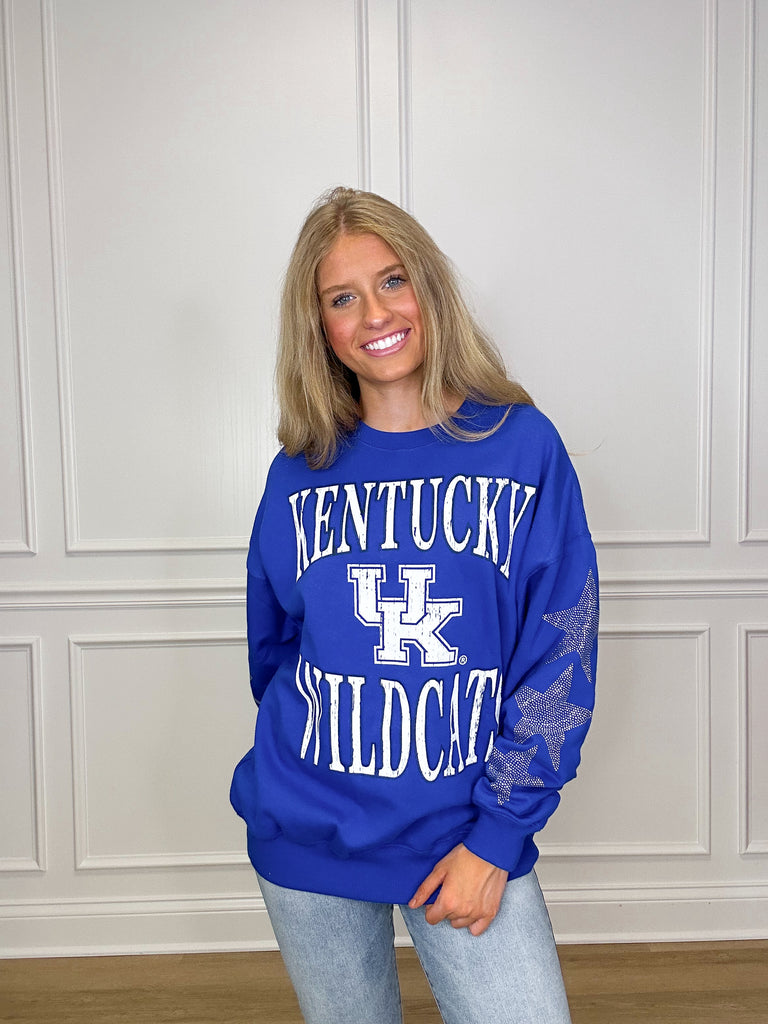 Wynn Oversized KY Crewneck Clothing Peacocks & Pearls   