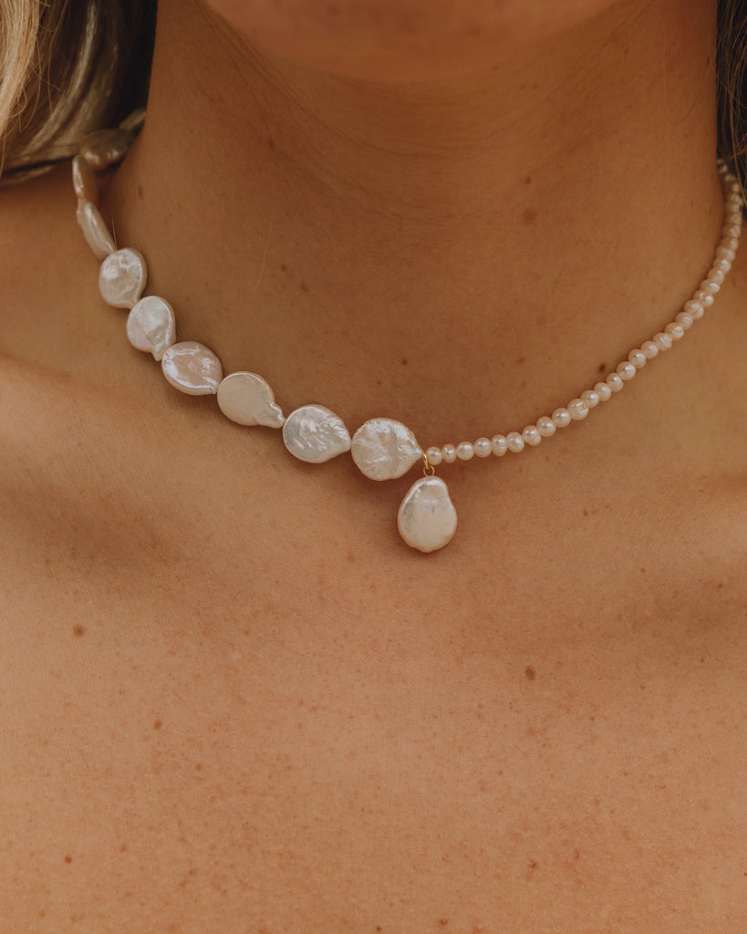 Bradley Choker Necklace Jewelry ALV Jewels Pearl