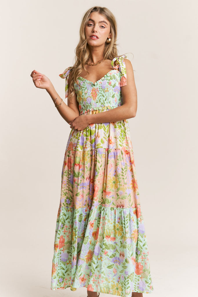 Garden Dream Maxi Clothing Peacocks & Pearls   