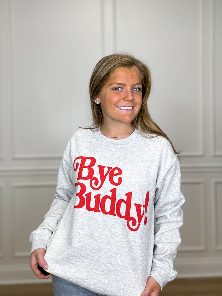 Bye Buddy Sweatshirt Clothing Peacocks & Pearls   