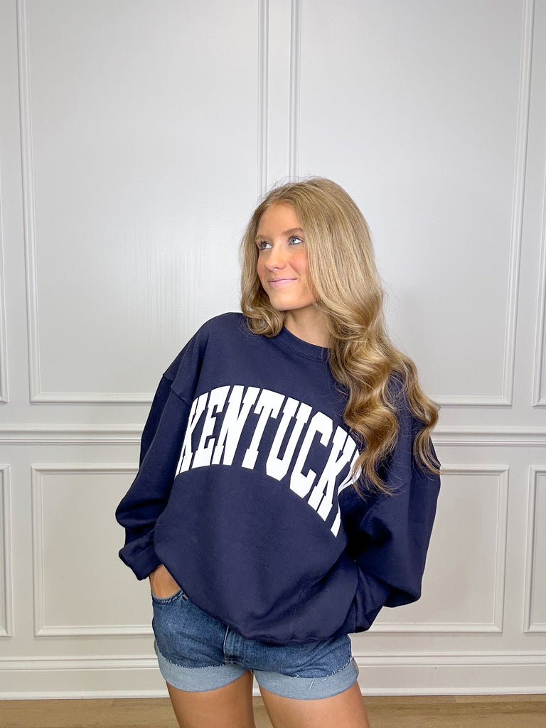 Just a KY Girl Crewneck Clothing Peacocks & Pearls   