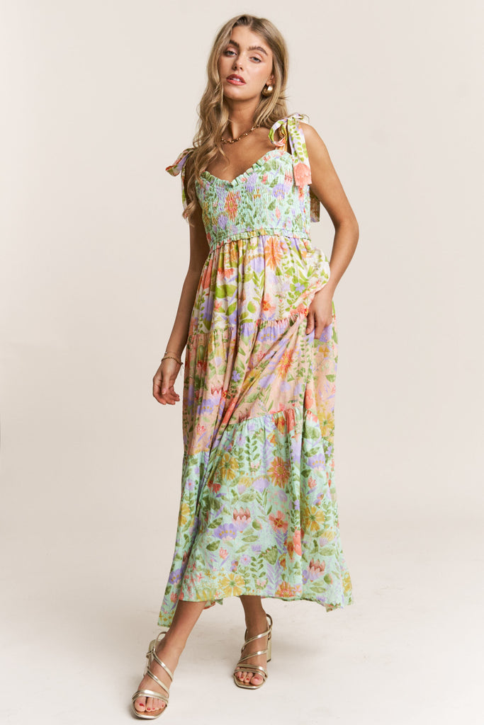 Garden Dream Maxi Clothing Peacocks & Pearls   