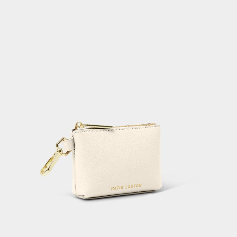 Evie Clip-On Coin Purse Bags Katie Loxton Eggshell  