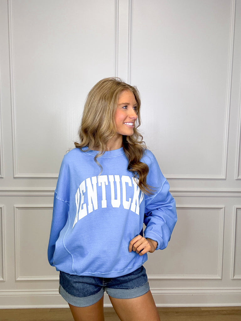 Just a KY Girl Crewneck Clothing Peacocks & Pearls   