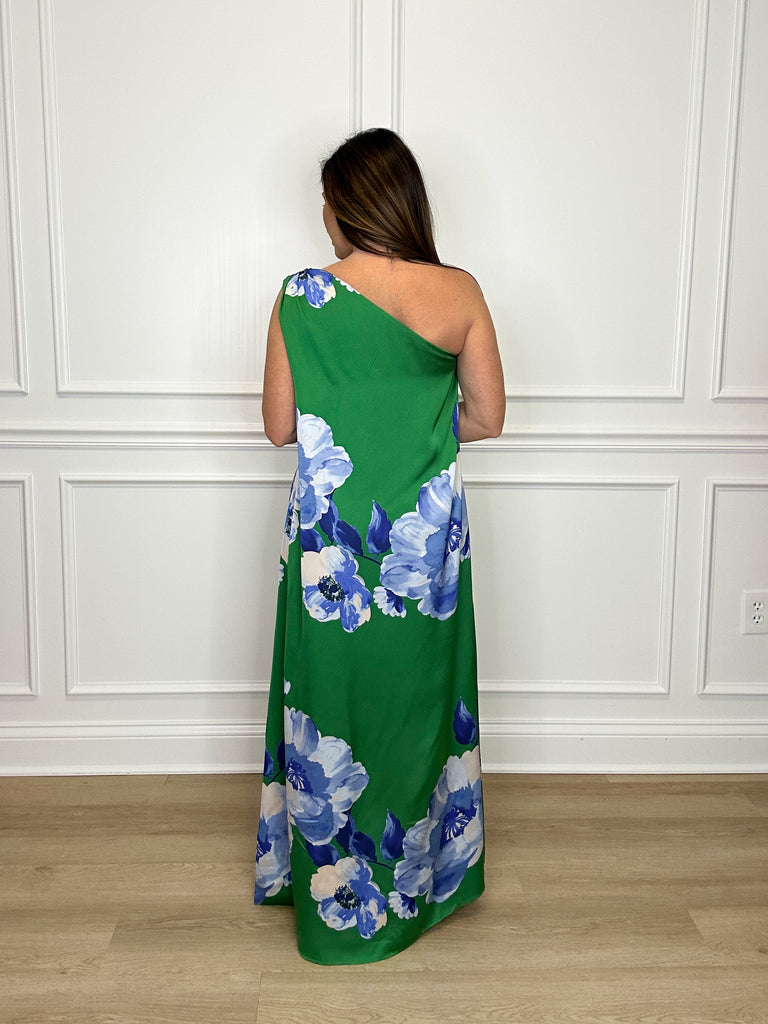 Glena Floral Maxi Dress Clothing Peacocks & Pearls