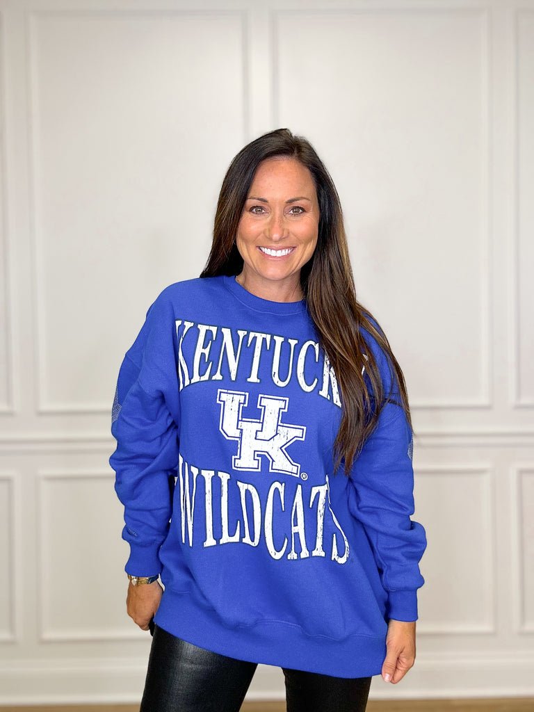 Wynn Oversized KY Crewneck Clothing Peacocks & Pearls   