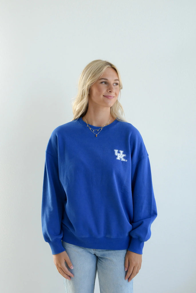 Barkly Split Crewneck Clothing Peacocks & Pearls   