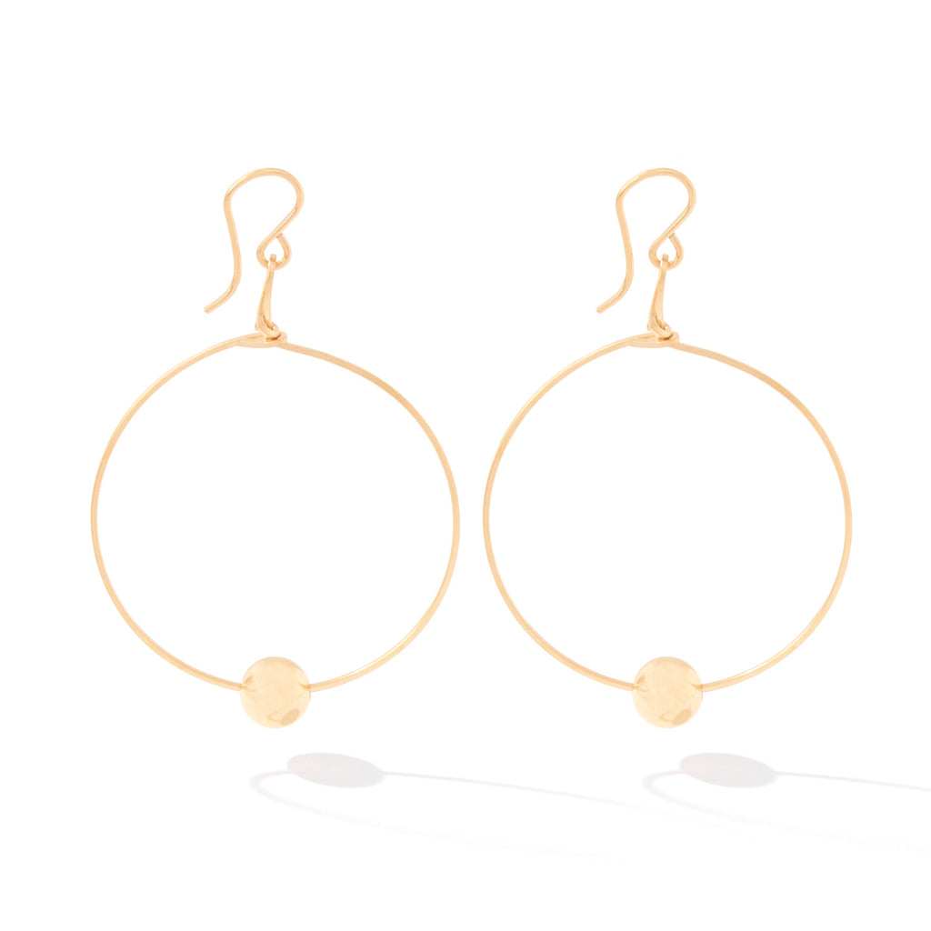 You Are Chosen Hoop Earrings Jewelry Ronaldo Gold  