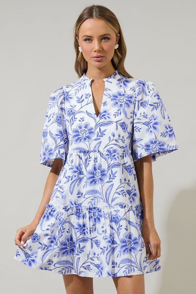 Maeve Floral Dress Clothing Peacocks & Pearls