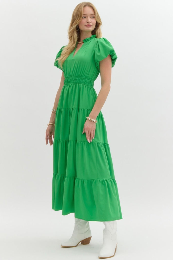 The Lanie Ann Maxi Clothing Peacocks & Pearls