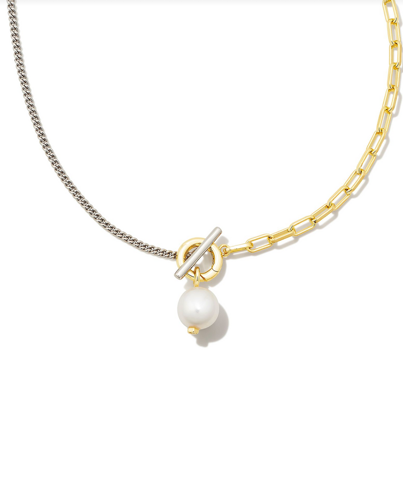 Leighton Pearl Chain Necklace Jewelry Kendra Scott   