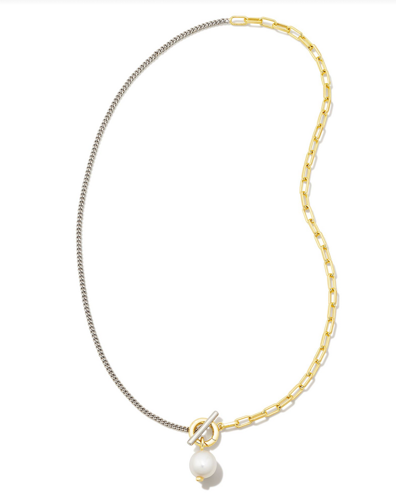 Leighton Pearl Chain Necklace Jewelry Kendra Scott   