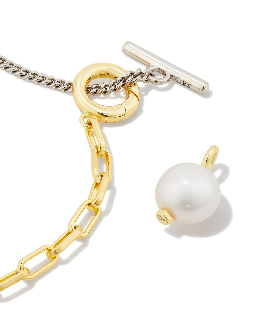 Leighton Pearl Chain Necklace Jewelry Kendra Scott   