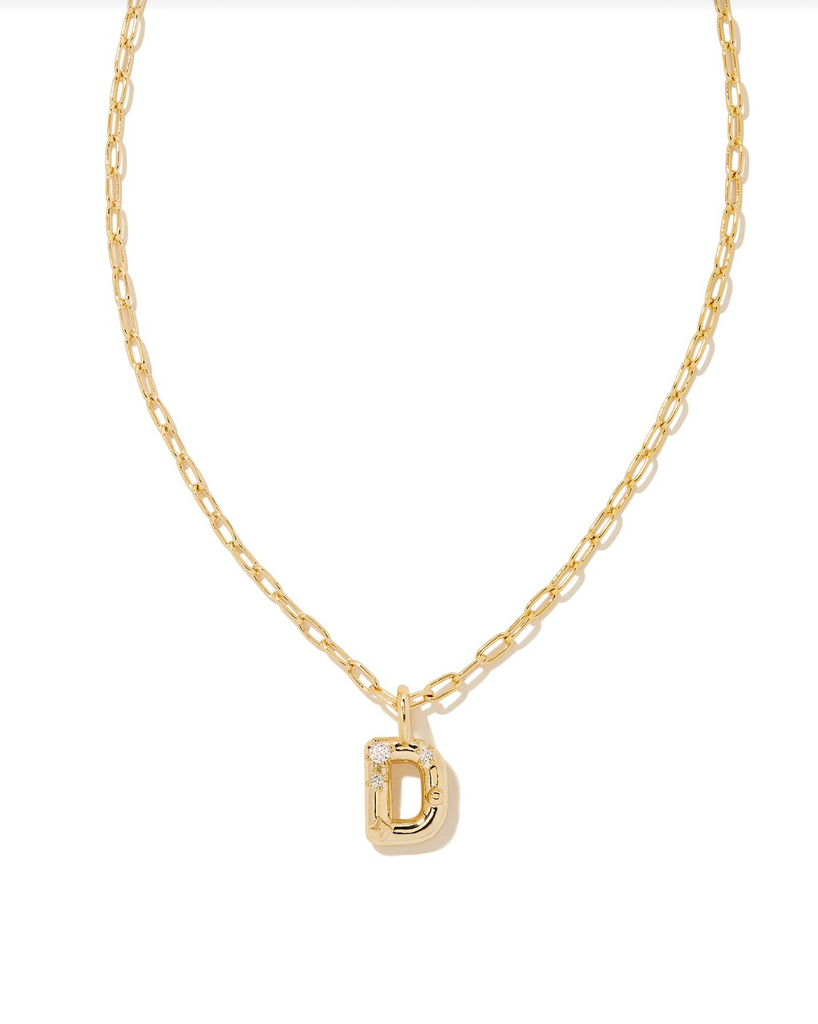 Crystal Letter Pendant Jewelry Kendra Scott   