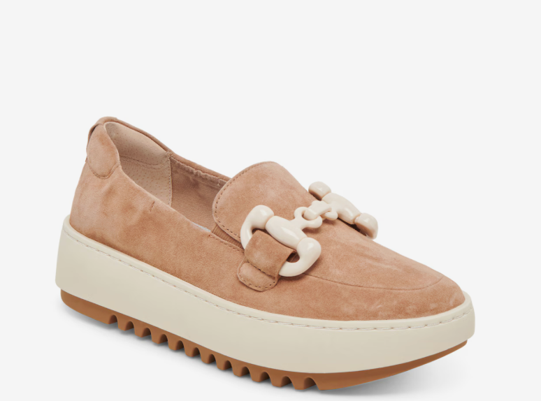 Andres Slip On Shoes Dolce Vita Toffee Suede 6 