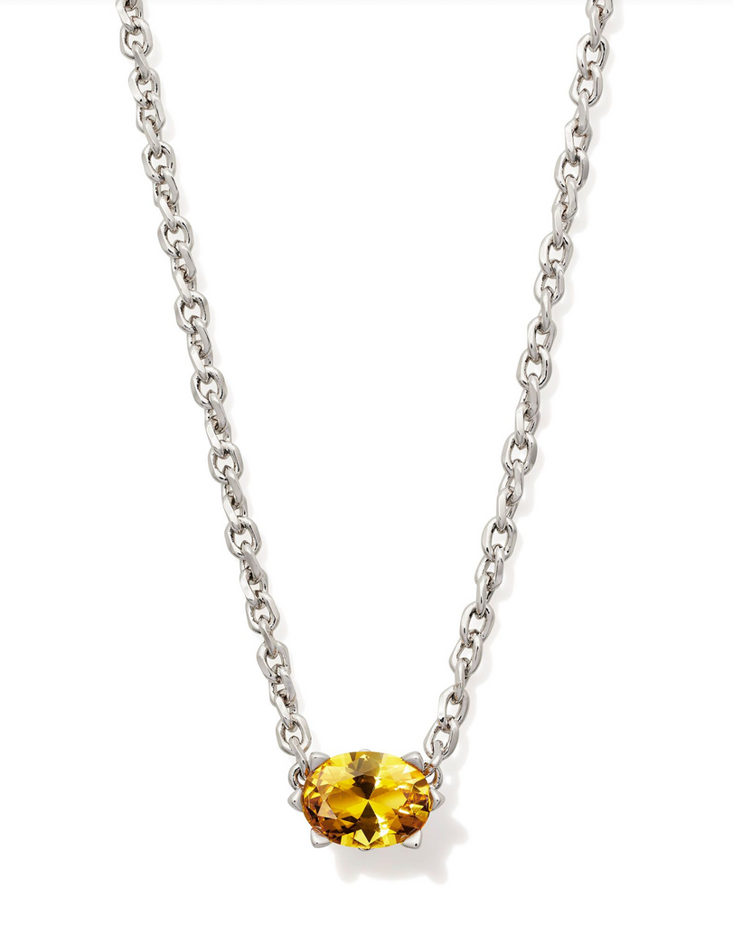 Cailin Pendant Jewelry Kendra Scott Silver Golden Yellow  