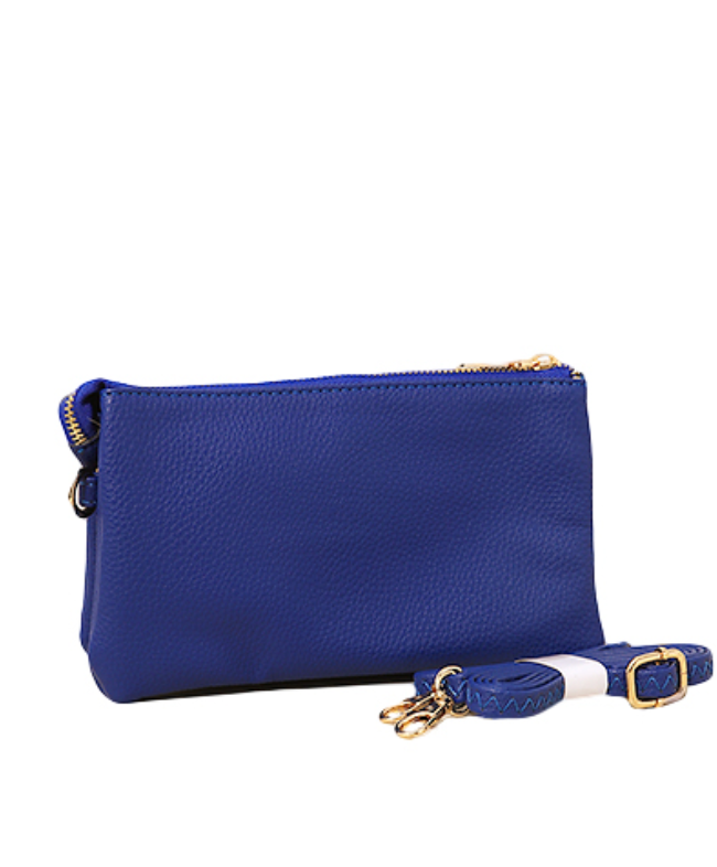 Gameday Pouch Crossbody Bags Peacocks & Pearls Blue  