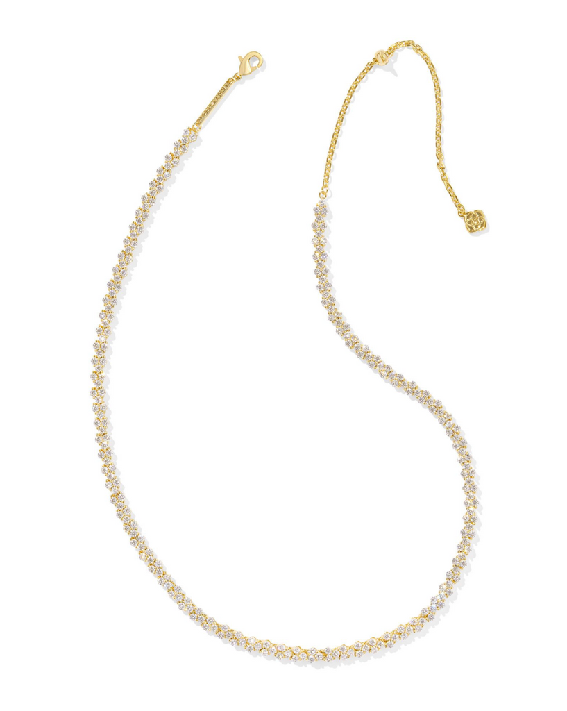 Emery Tennis Necklace Jewelry Kendra Scott Gold  