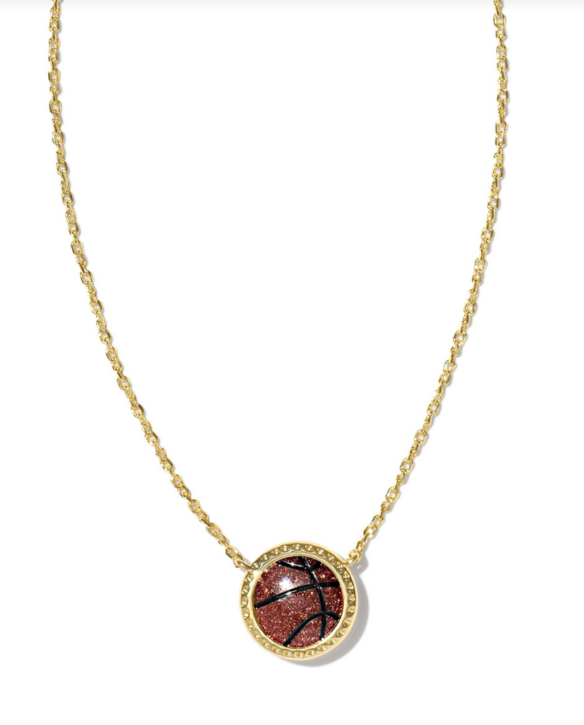 Basketball Pendant Jewelry Kendra Scott Gold  