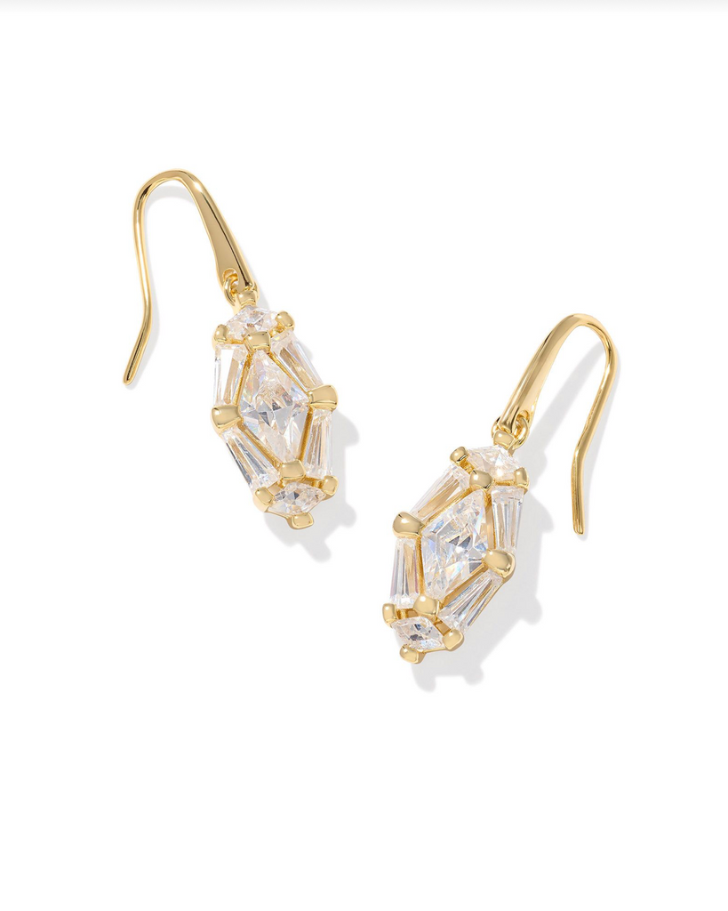 Lindy Rae Lee Drop Earrings Jewelry Kendra Scott Gold Crystal  