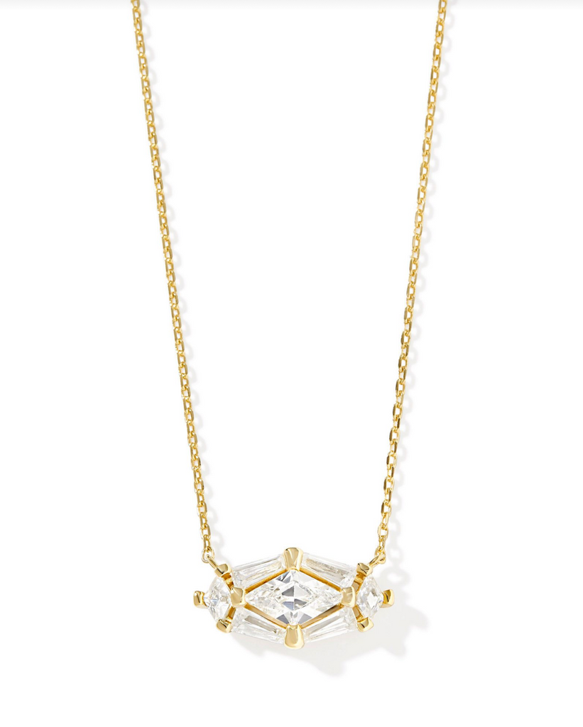 Lindy Rae Elisa Pendant Jewelry Kendra Scott Gold Crystal  