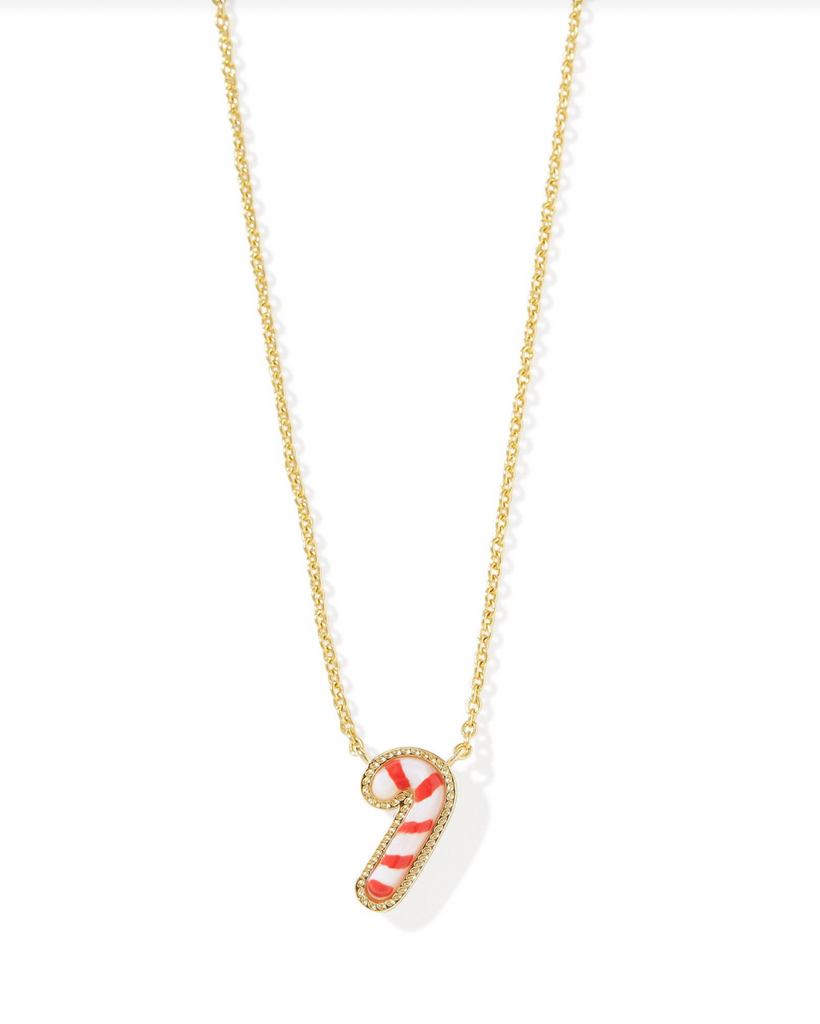 Candy Cane Pendant Jewelry Kendra Scott Gold Ivory Mother of Pearl  