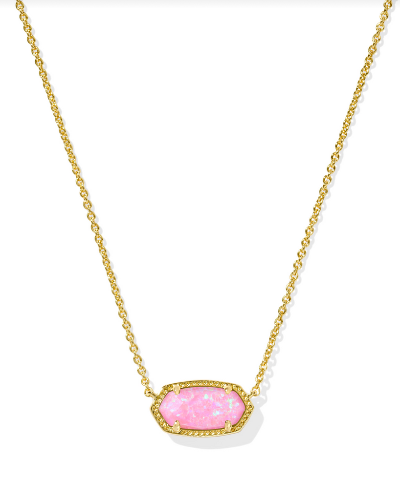 Elisa Opal Necklace Jewelry Kendra Scott Gold Carnation Opal