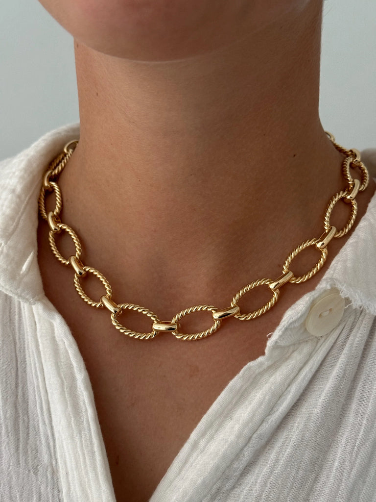 Havins Necklace Jewelry ALV Jewels Gold