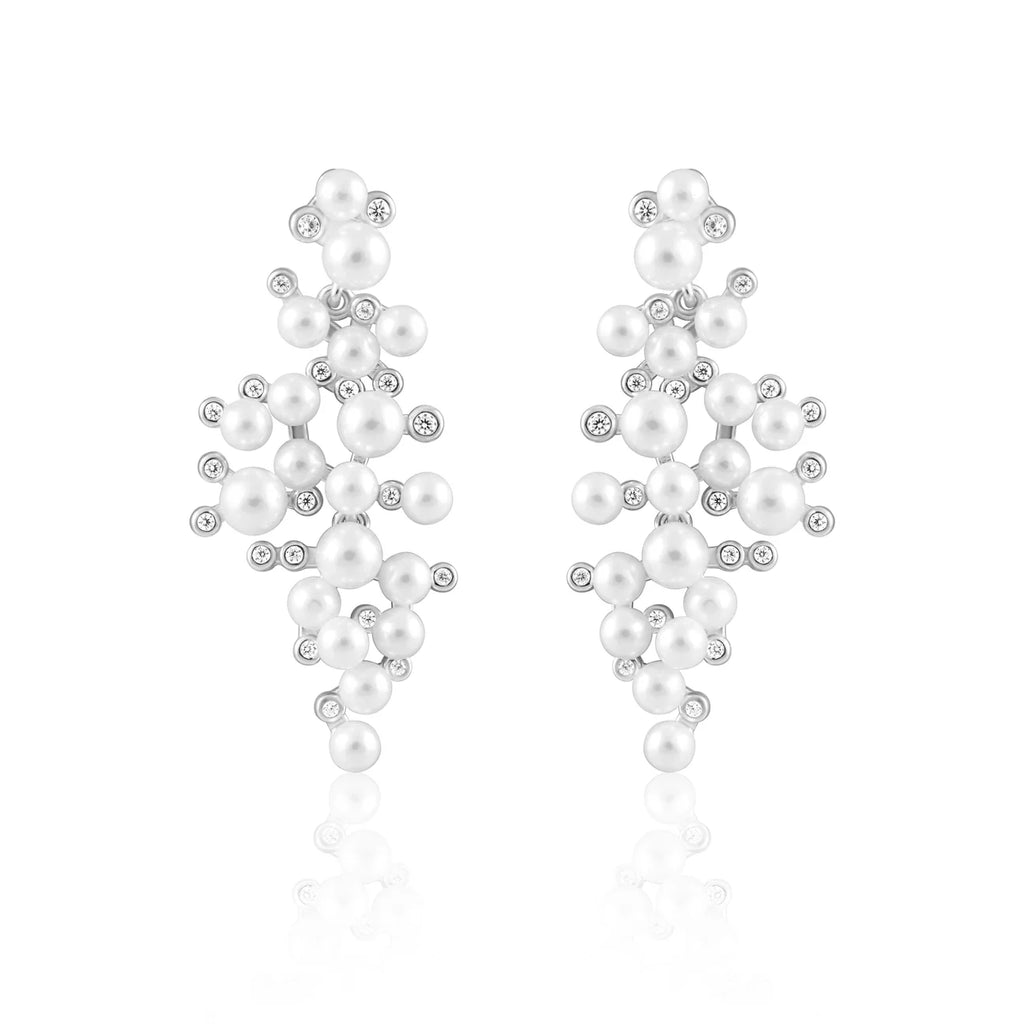 Tiffany Pearl Statement Earring Jewelry Peacocks & Pearls   