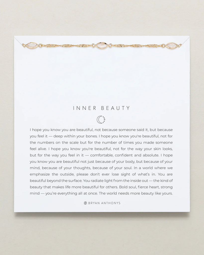 Inner Beauty Stations Necklace Jewelry Bryan Anthony's Gold