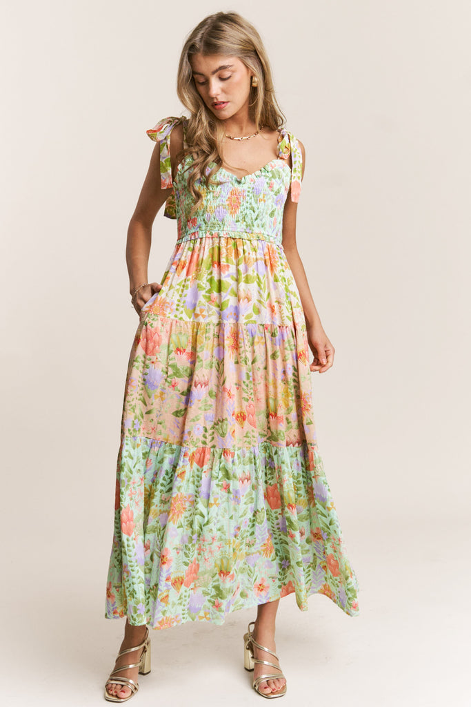 Garden Dream Maxi Clothing Peacocks & Pearls   