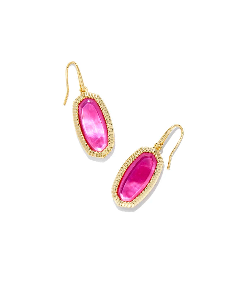 Dani Ridge Frame Drop Jewelry Kendra Scott Gold Azalea Illusion  