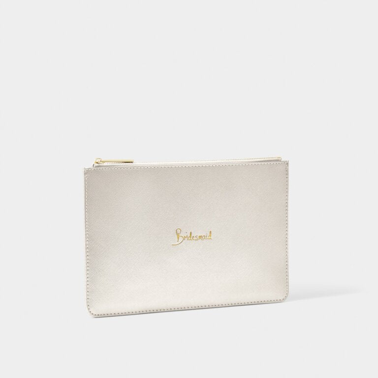 Gold Bridesmaid Pouch Bags Katie Loxton   