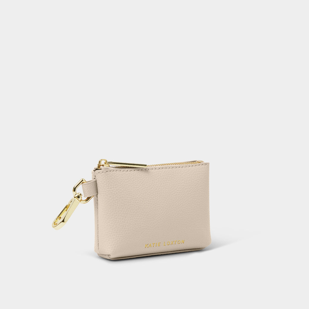 Evie Clip-On Coin Purse Bags Katie Loxton Light Taupe  