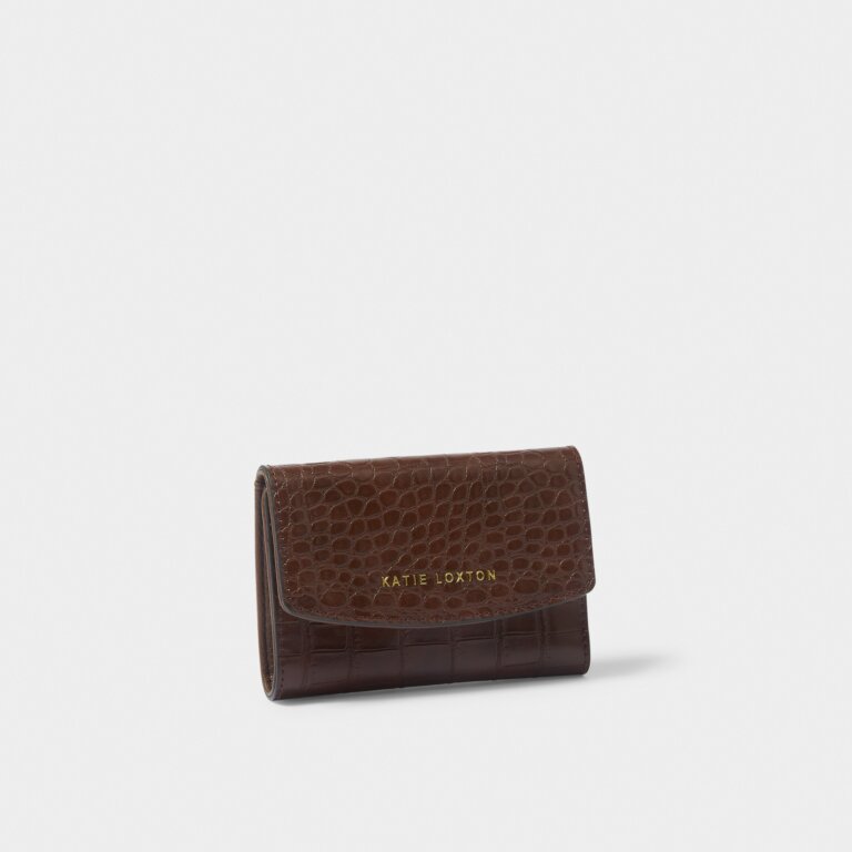 Marni  Croc Wallet Bags Katie Loxton Chocolate  