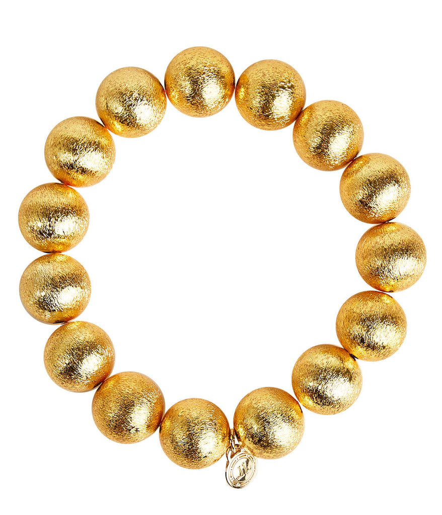 Georgia Beaded Bracelet Jewelry Lisi Lerch Gold 14mm 