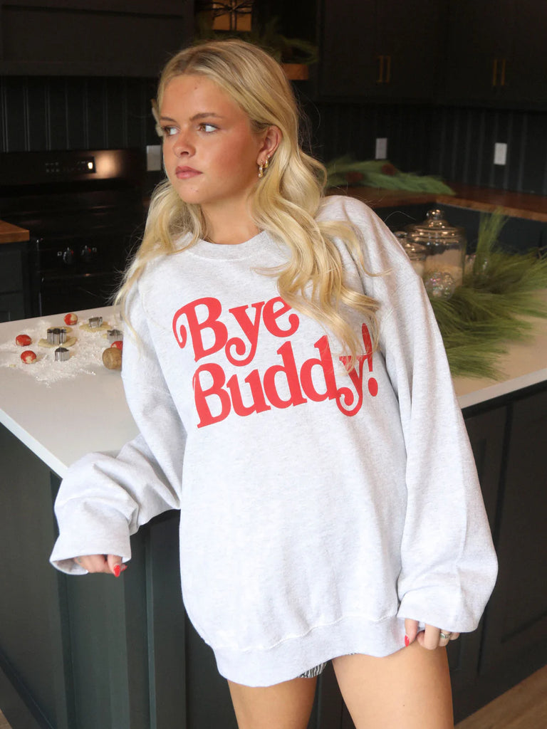 Bye Buddy Sweatshirt Clothing Peacocks & Pearls   