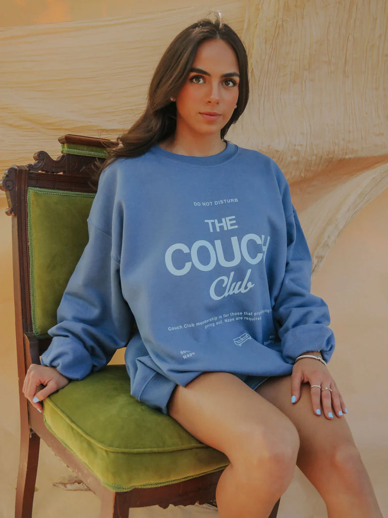 The Couch Club Sweatshirt Clothing Peacocks & Pearls   