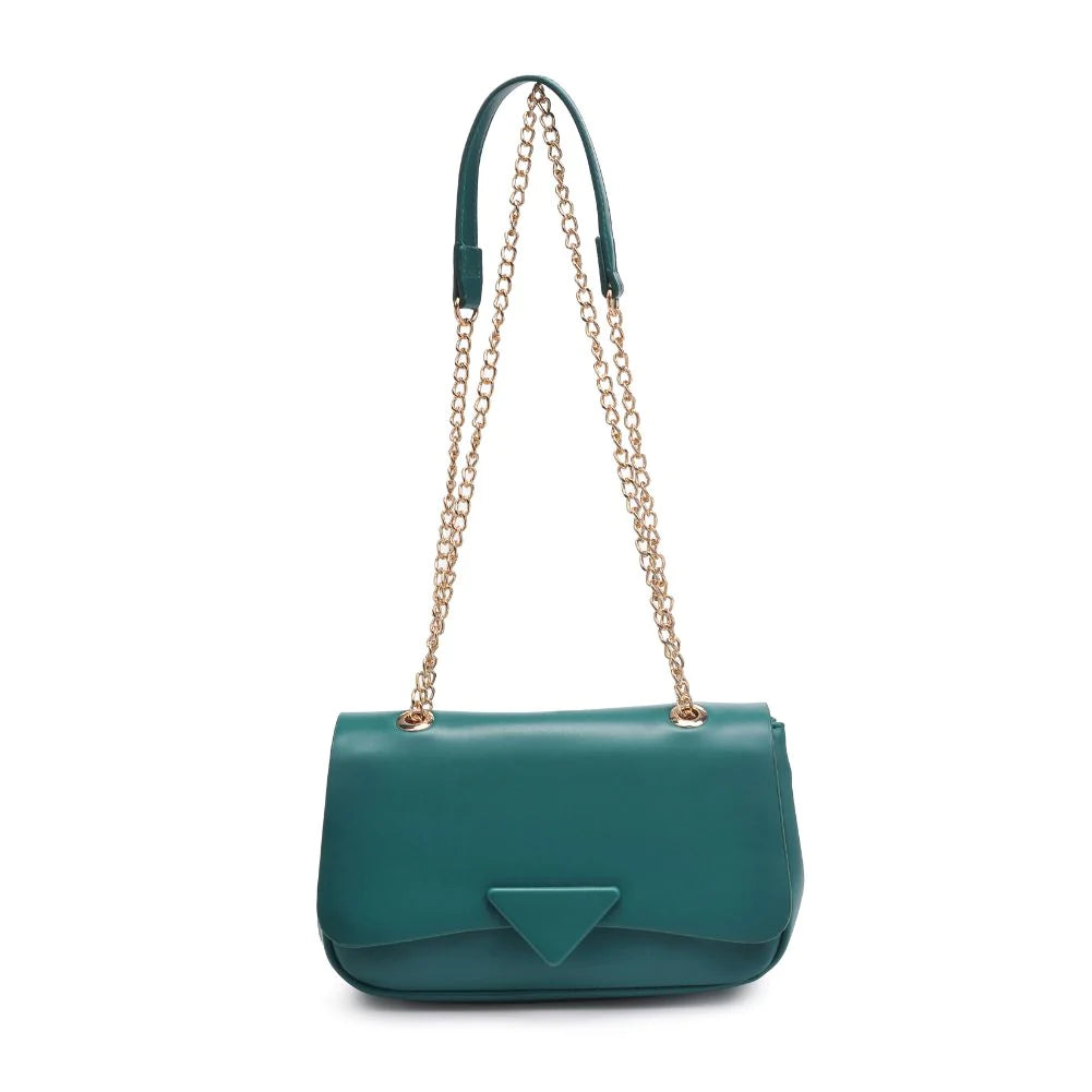 Colette Shoulder Bag Bags Peacocks & Pearls Emerald