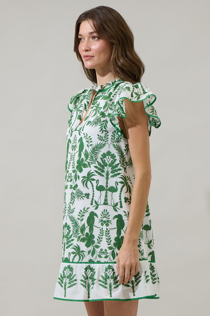 Ebba Shift Dress Clothing Peacocks & Pearls