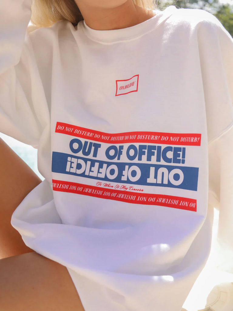 Out of the Office Sweatshirt Clothing Peacocks & Pearls   