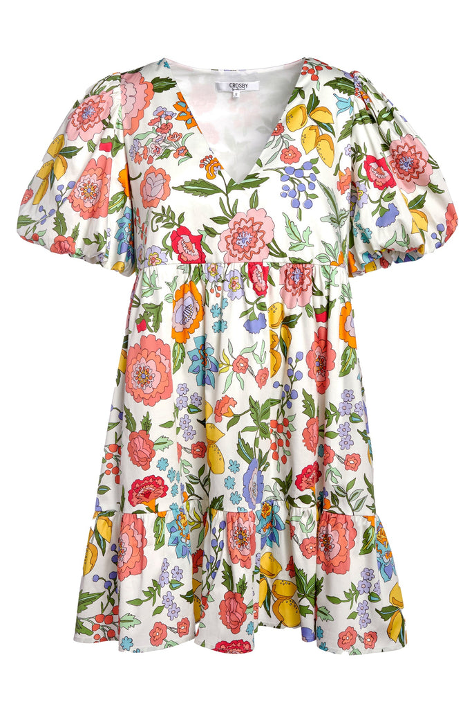 Izzy Dress  Crosby Lemon Verbena XS 