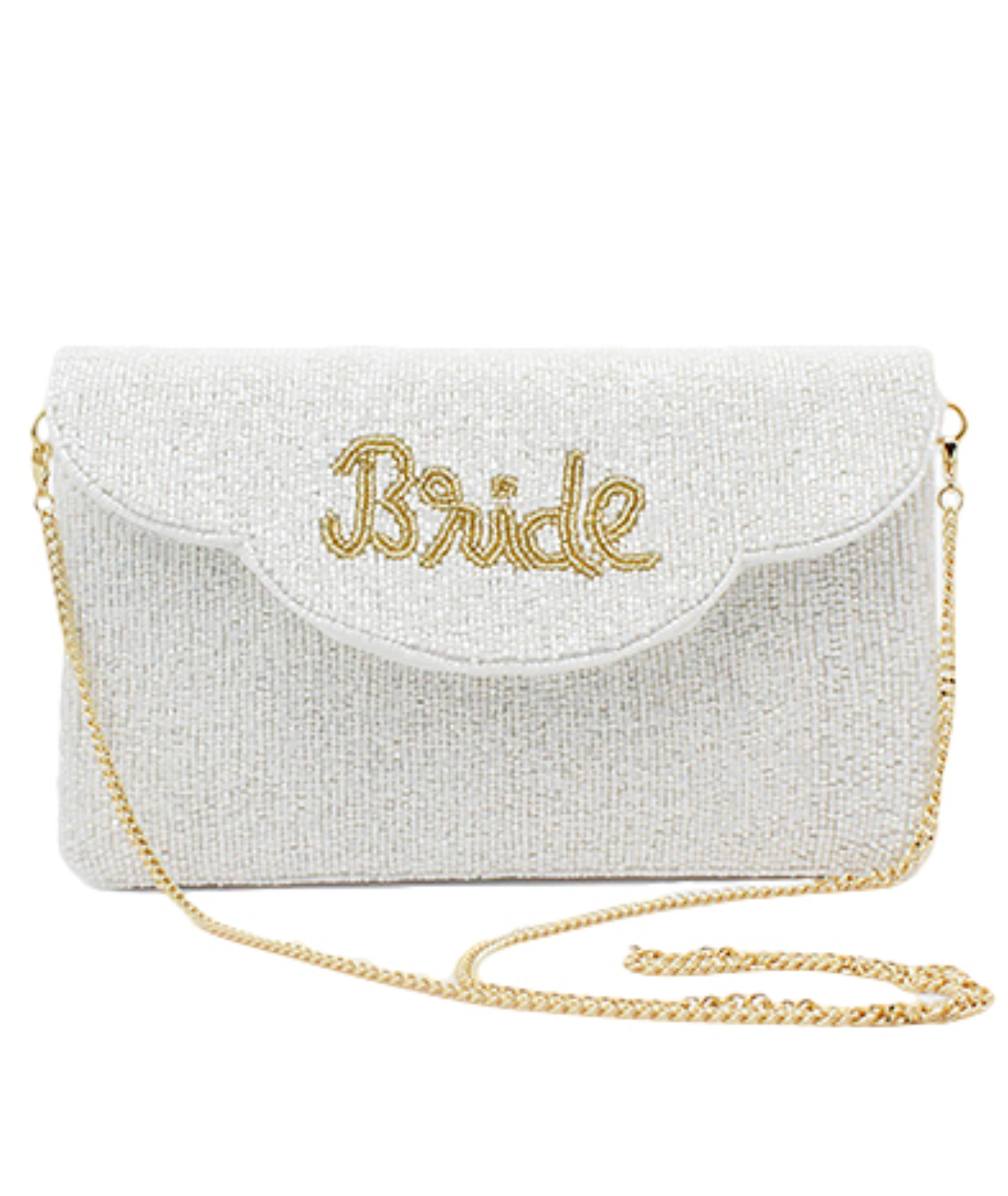 Bride Beaded Clutch