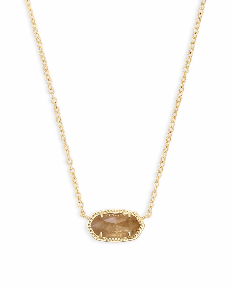 Elisa Glass Necklace Jewelry Kendra Scott Gold Citrine  